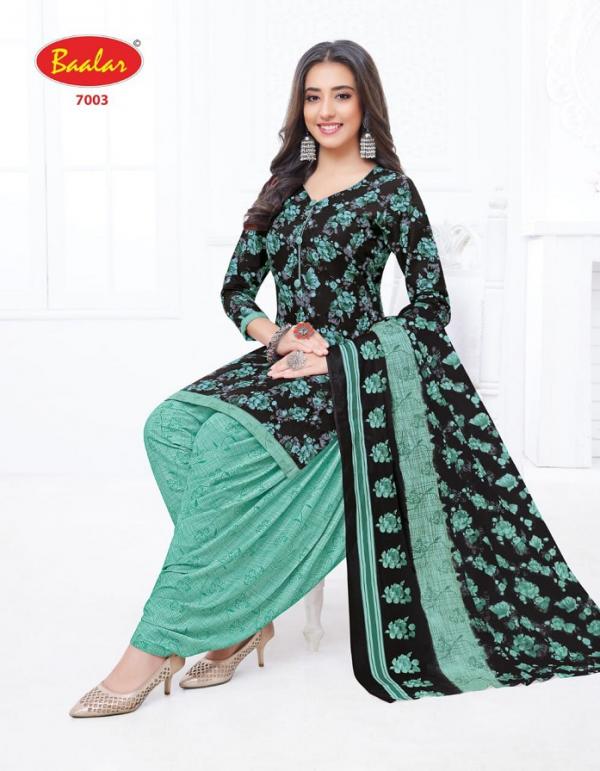 Baalar Crystal Patiyala Vol-7 – Dress Matarial